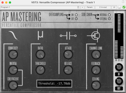 AP Mastering Compressor Plugin